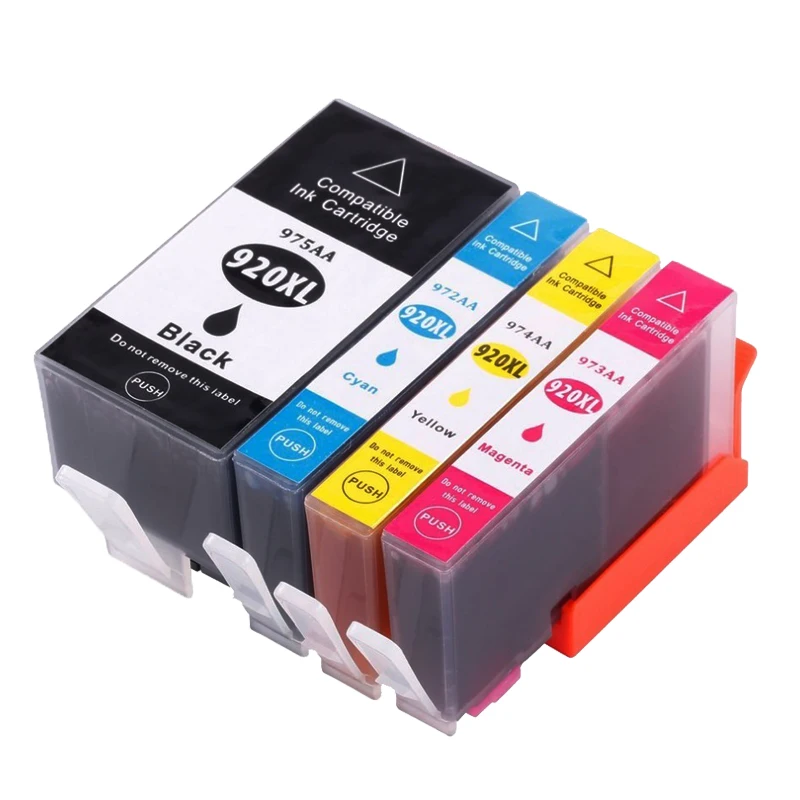 920 Compatibele Inktcartridge Voor Hp 920X L Voor Hp920 Officejet 6000 6500 6500a 7000 7500 7500a-printer Met Chip