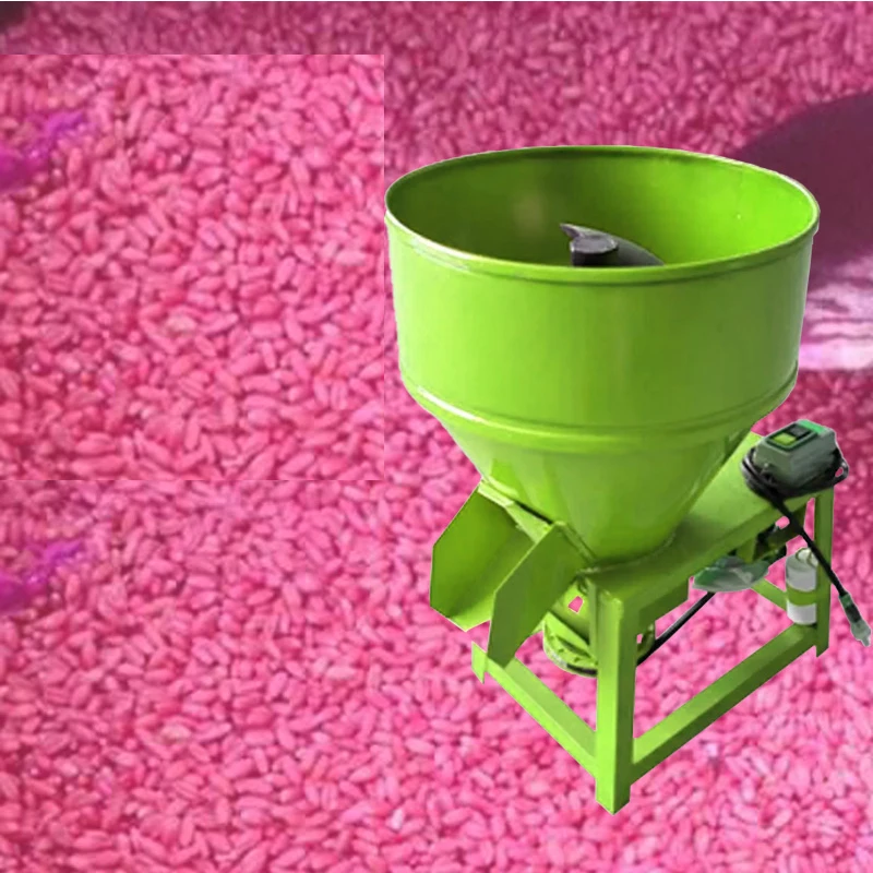 Wheat, Corn, Peanut, Soybean Seed Blender, Vegetable Seed Blender, Electric Coating Machine, Blender, Feed, Veterinary Medicine view 2