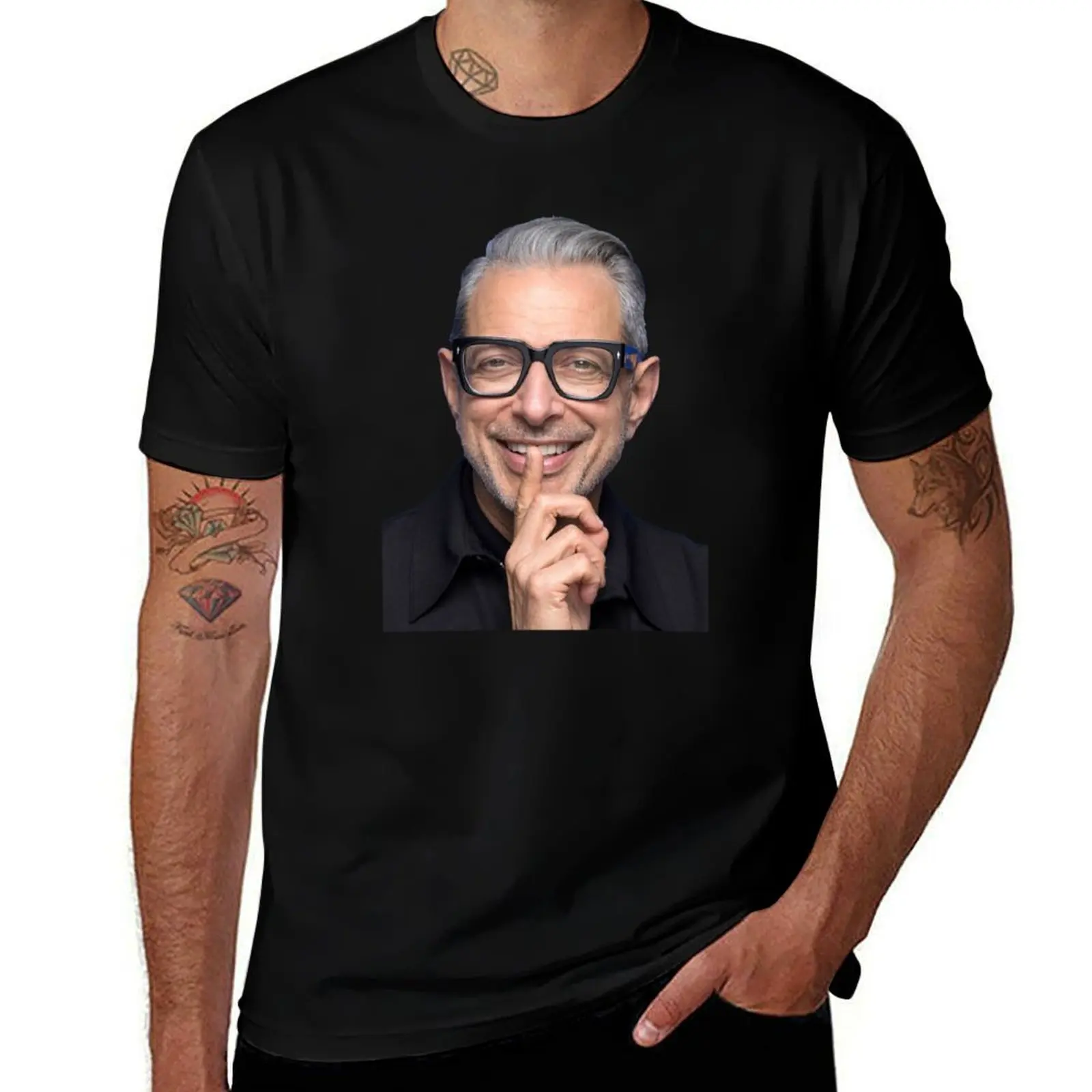 

Jeff Goldblum Funny T-Shirt t shirt man casual t shirts for man slim fit T-Shirt