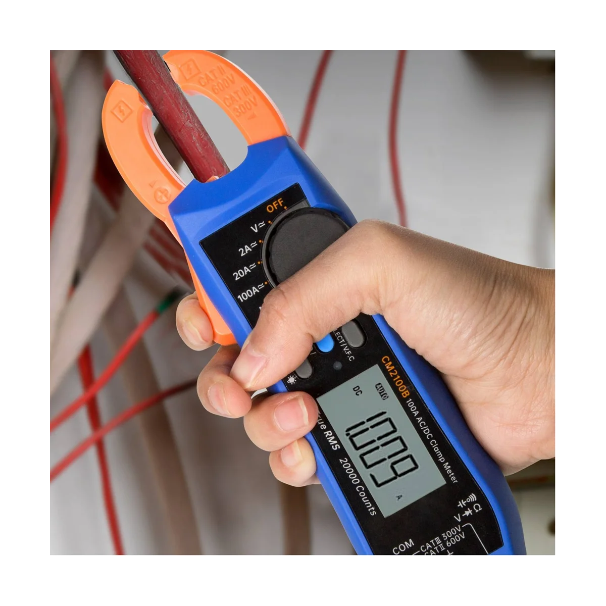 Owon cm2100b 600 zählt digitales Multimeter Mini-Bluetooth-Klemm messer 100a V AC/DC-Voltmeter Ampere meter hz ncv vfc Meter