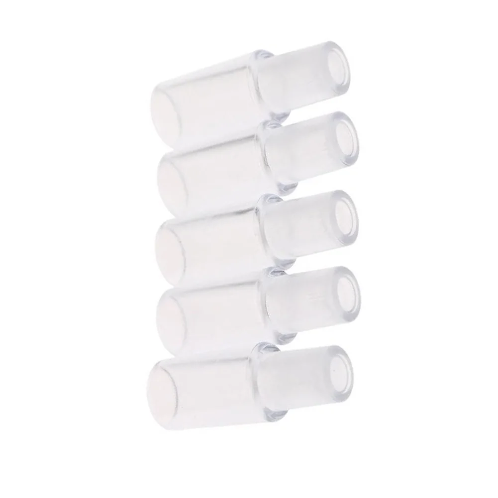 5 Pack Clear ABS Mouthpiece Replacement For Portable Breathalyzer Tester  A'lcohol Detector Hygienic Accessories
