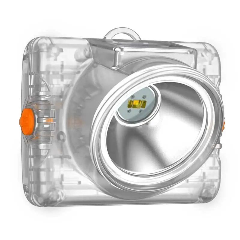 KL6LMA Cordless Miner Headlamp IP68 Waterproof LED Cap Lamp Wireless Charging Lithium Ion Underground Mining Light view 2