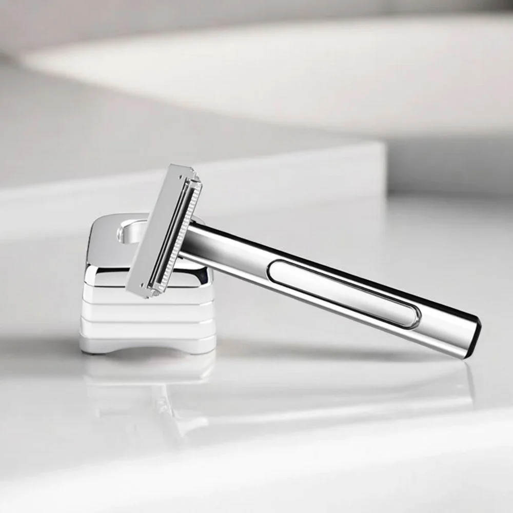 RZACLEAZ16 Diameter 19 mm Safety Razor Holder Stand for 20T Double Edge Half Blade Shaver Stander Base 20T Razor Exclusive
