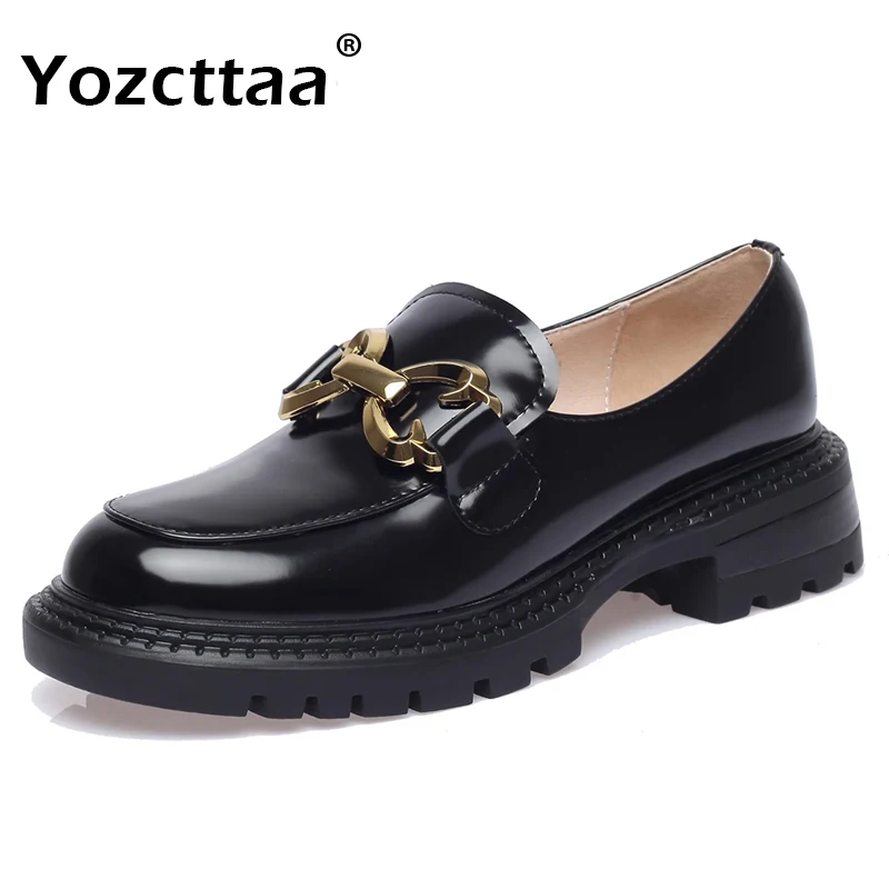 

Лоферы Yozcttaa женские из натуральной кожи, размеры 34-39
