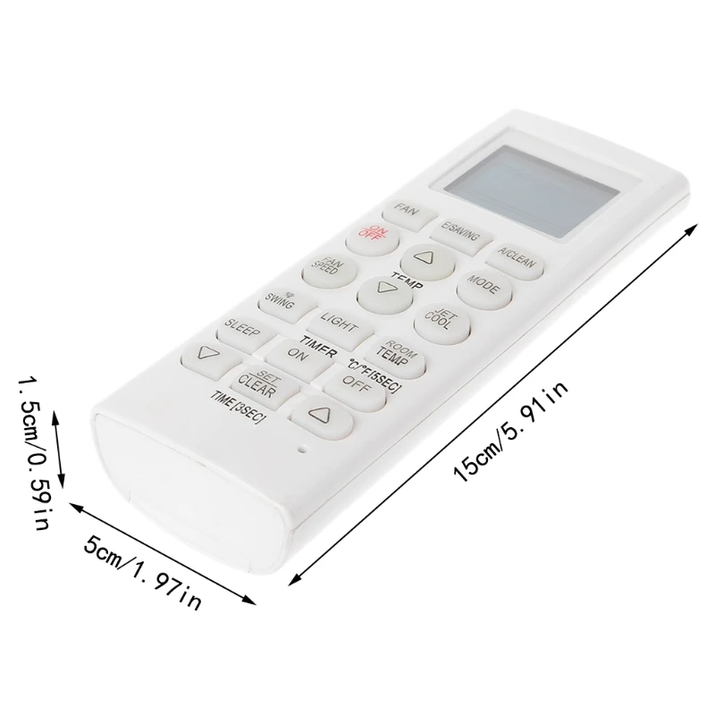 A/C รีโมทคอนโทรล Air Conditioner Controller เปลี่ยนซ่อมอุปกรณ์เสริมสําหรับ LG AKB 73315601   อาเคบี 73456109   KTLG007