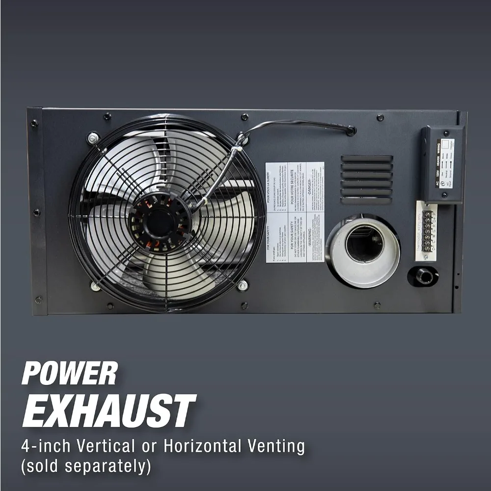 天然ガスユニットヒーター 50000 BTU 天井取り付けガレージヒーター（送風機付き）