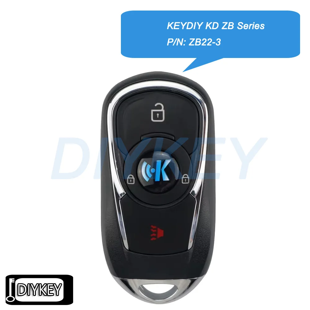 KEYDIY KD ZB Series P/N: ZB22-3 for Buick Style Smart Remote Key for KD-X2 KD-MAX Programmer