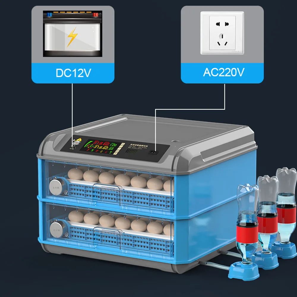 24-64 Egg Incubator Fully Automatic Digital Incubator 4