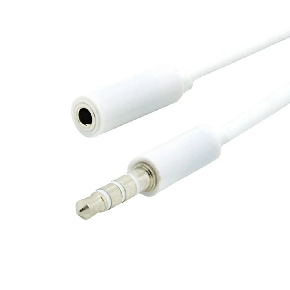 

2pcs 3.5Mm Audio Extension Cable For Sharing Music Stereo Earphone Splitter Adapter For Phone Tablet White Dual Output Support
