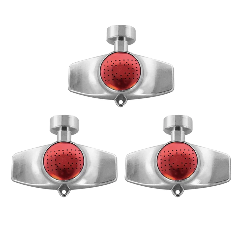 Zinc Alloy 360 Rotation Metal Sprinkler For Lawn Irrigation System Outdoor Watering Equipment Yard Hose Nozzle 3pcs Set