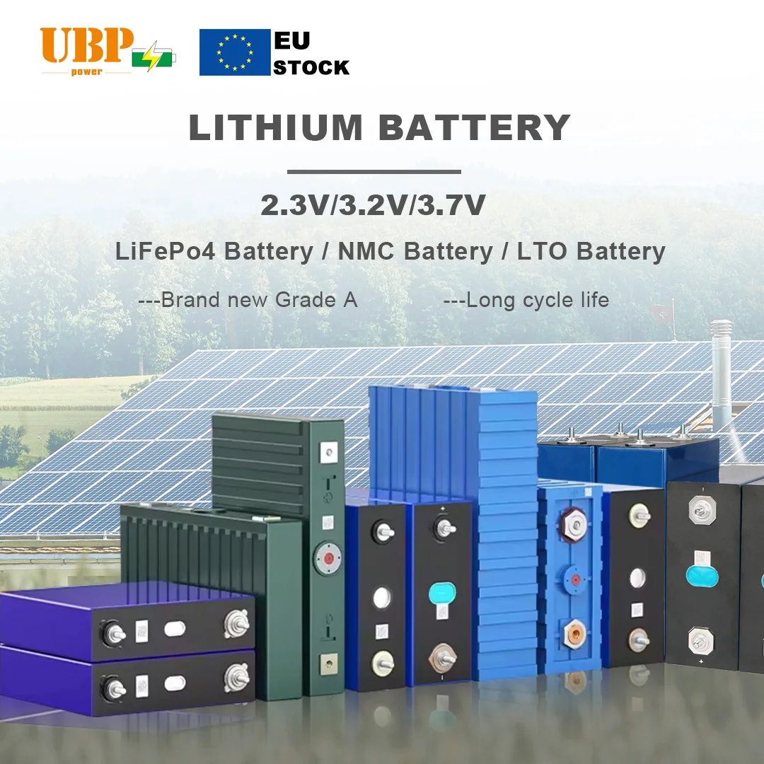 

UBPPOWER 12V 3.2V 314Ah 330Ah 280Ah 100Ah Prismatic LiFePo4 Battery Cell 8000 Cycles New Brand A+Grade For Energy Storage System