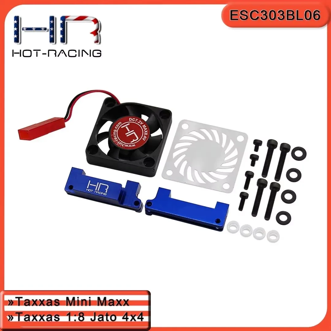 HR Traxxas MiniMaxx 1:8 Jato 4x4 высокоскоростной вентилятор с электрическим регулируемым охлаждением, 15 000 об/мин HR Traxxas MiniMaxx 1:8 Jato 4x4 высокоскоростной вентилятор с электрическим регулируемым охлаждением, 15 000 об/мин