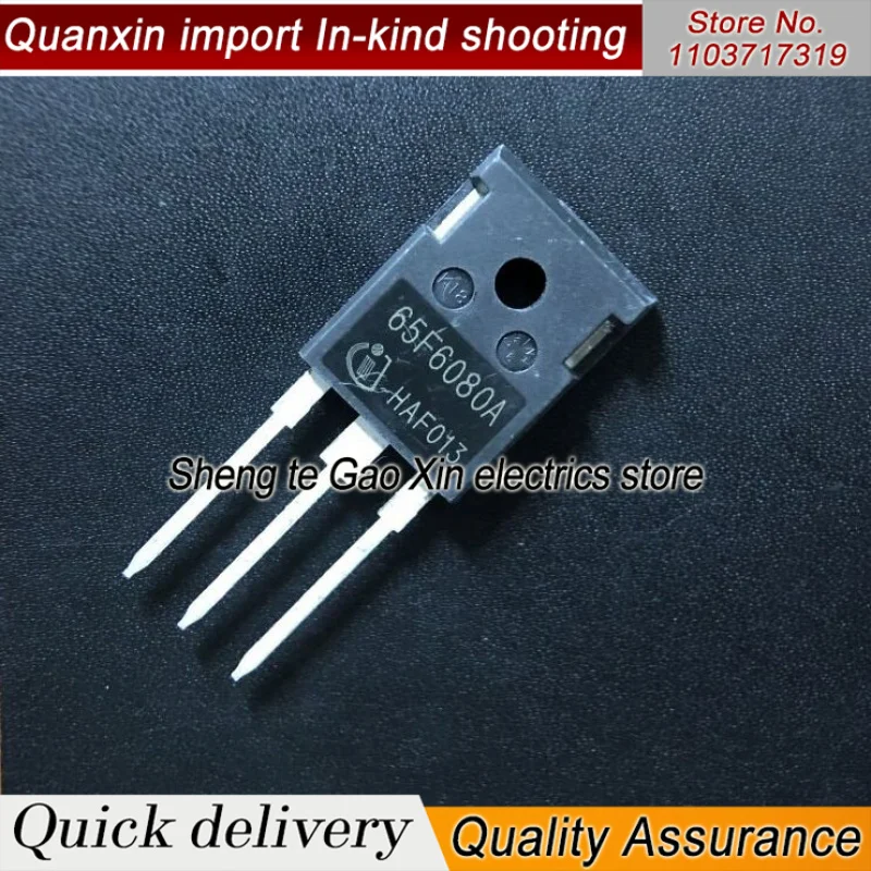 5PCS-10PCS  65F6080A IPW65R080CFDA  MOS 43A600V Best Quality Stock