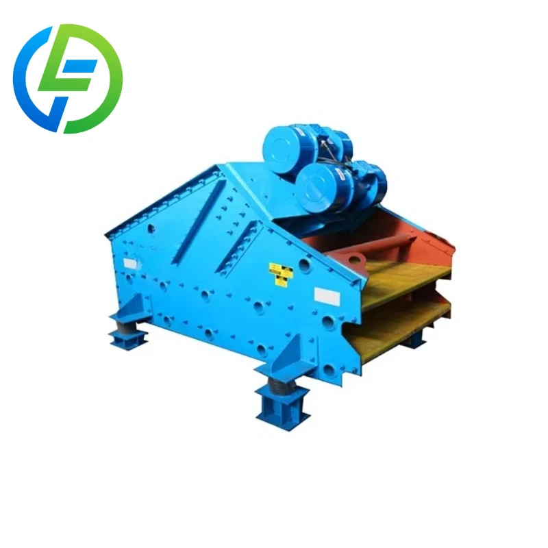 Customize Professional Linear Dewatering Screen for Ore Wet Sand Drying with Engine As Core Component