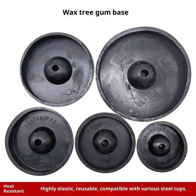 Hot Durable Flask With Rubber Base Jewelry Lost Wax Casting Professional Master Mold Making Tool For Jewelry Workshop
