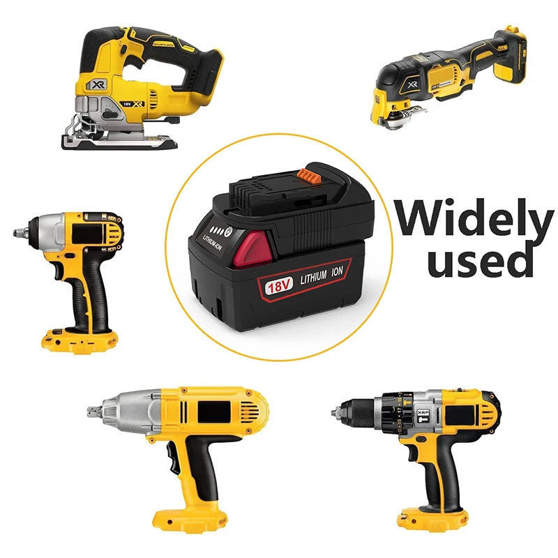Battery Adapter For Makita BL1850B Milwaukee 18V Lithium Battery Convert to Dewalt Electric Power Tool Converter Accessories