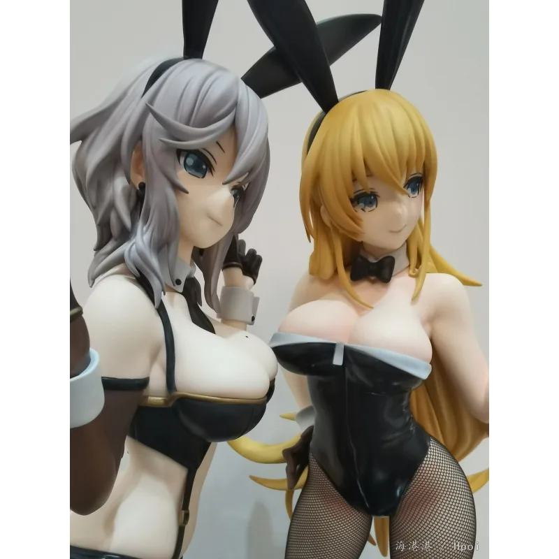 재고 있음 B-style Azur Lane 워싱턴 & 노스 캐롤라이나 버니 Ver 피규어 장난감 동상 성인 컬렉션 모델 인형 선물