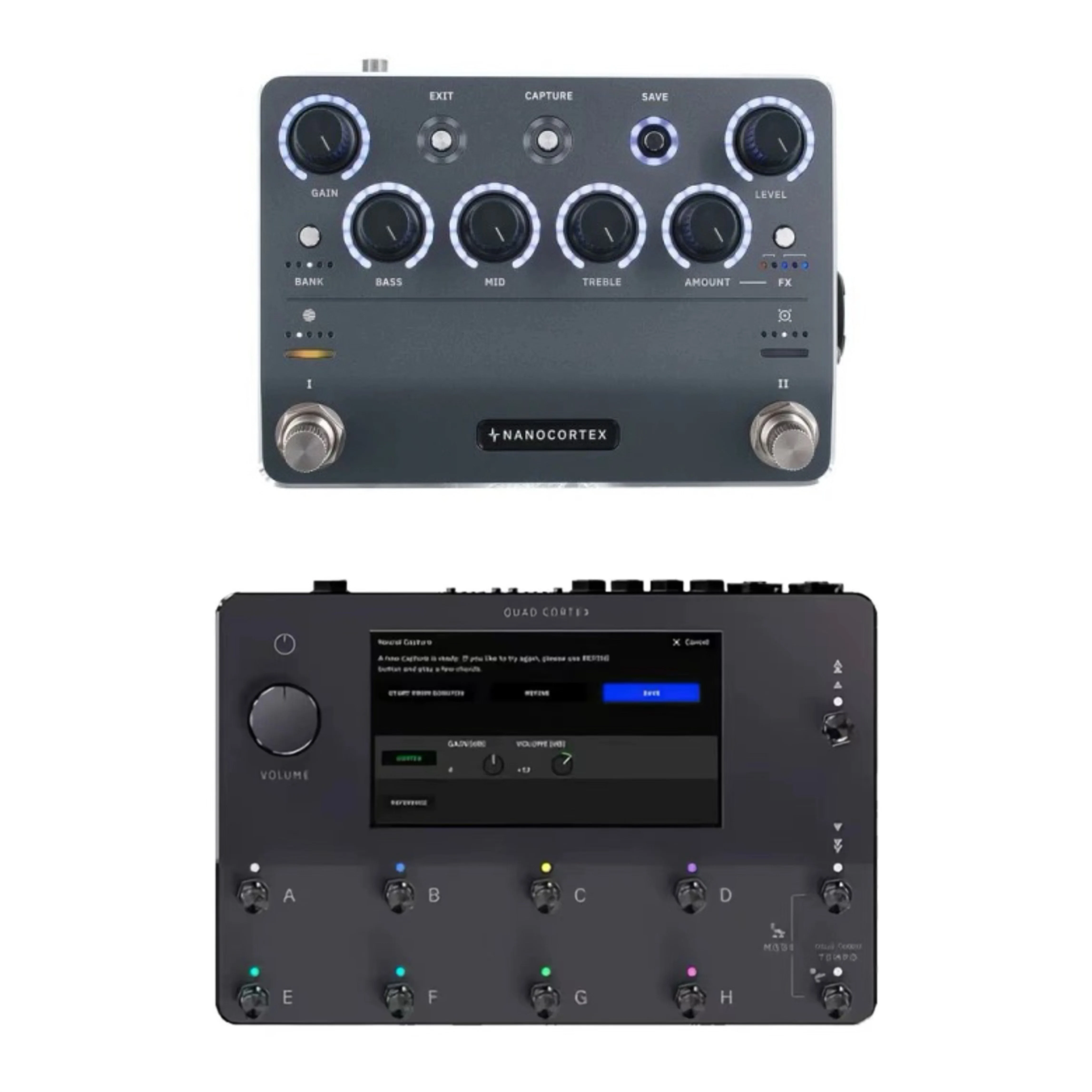 DSP Nano Cortex/NanoCortex/Quad Cortex Multi-Effektpedale Gitarrenprozessor E-Gitarre Effektpedale für Quad-Core