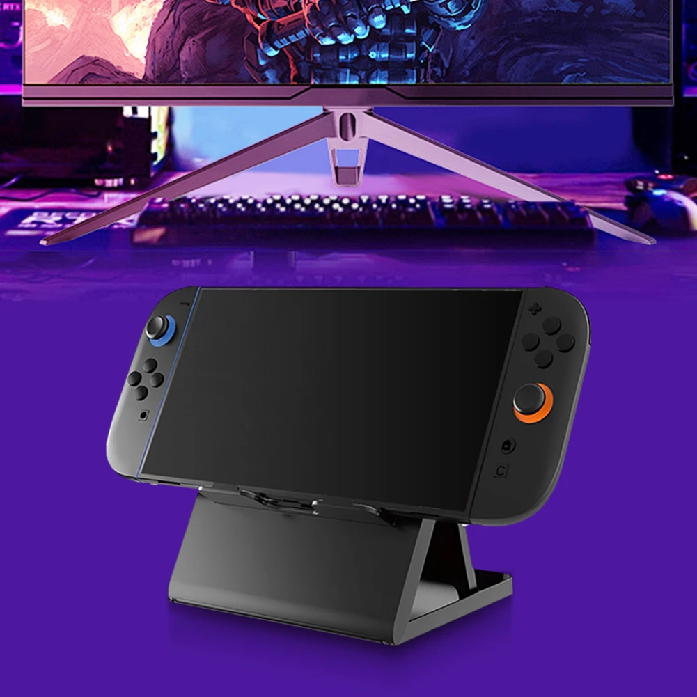 

Складная регулируемая подставка-держатель для консоли Switch/OLED с изменяемым углом наклона