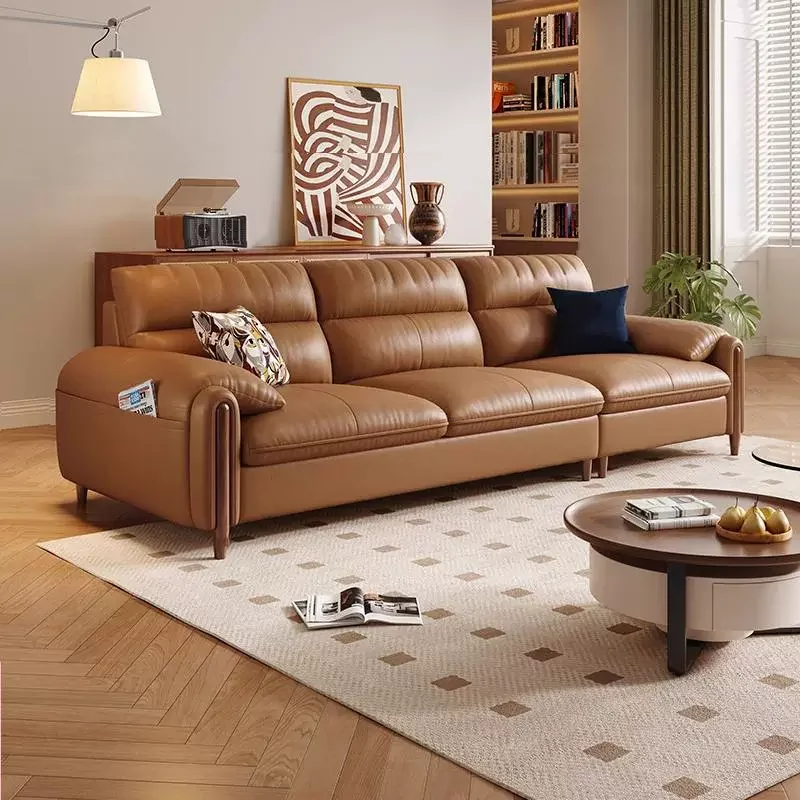 

Wholesale Genuine Living Room Furniture Sofa Set Modern Couch 2025 One Set of Sofas for Sale