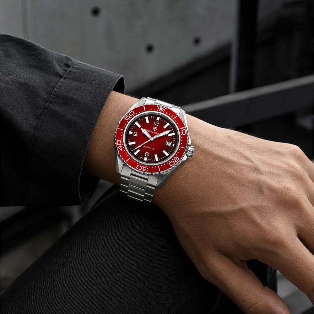 Men's Automatic Watch with Ceramic Bezel