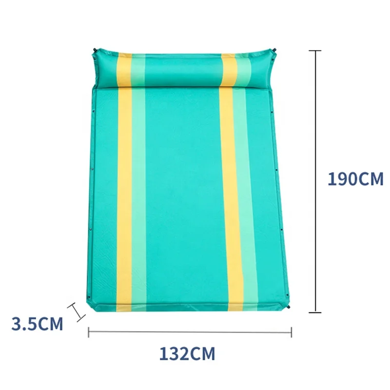 Self Inflating Camping Mat With Pillow