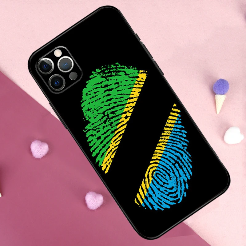 Tanzania National Flag Phone Case For iPhone 11 12 13 14 15 16 Pro Max Mini 14 15 16 Plus X XR XS Max 7 8 Cover