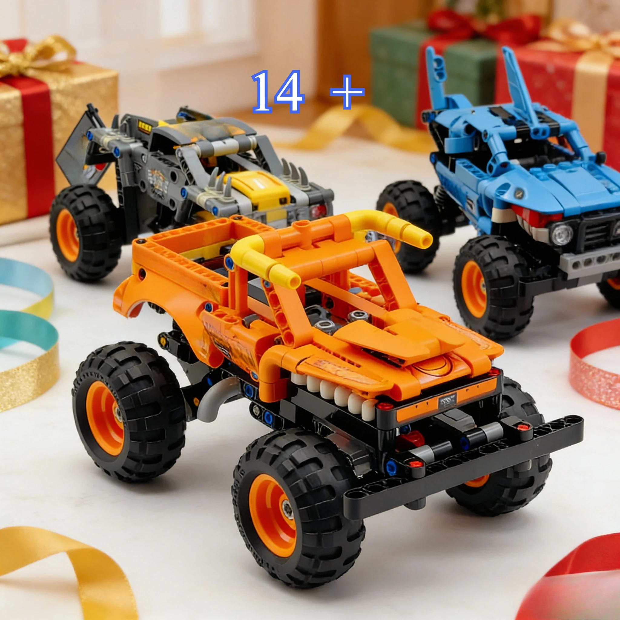 

Серия внедорожников Cool Giant Wheel 42134, наборы строительных блоков, подходящие для рождественских подарков, совместимые с частицами Legoed