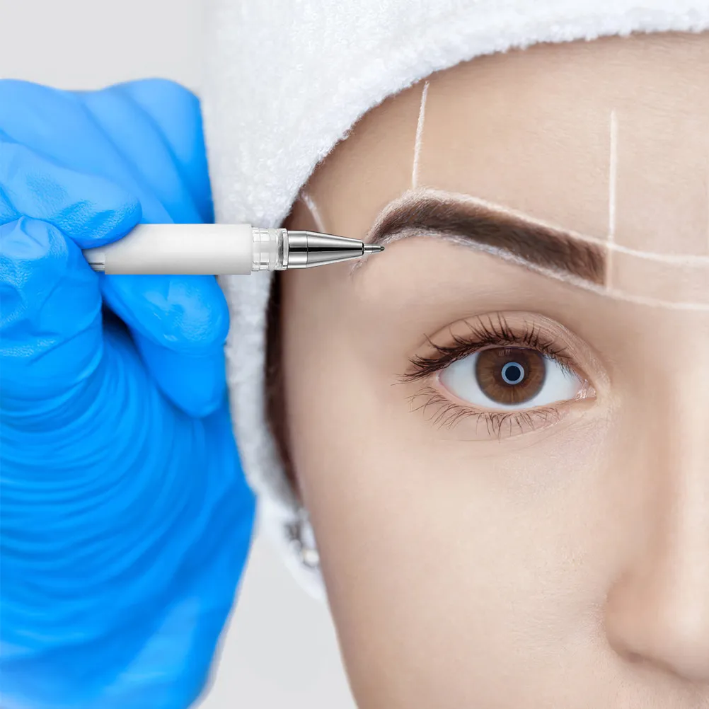 

Набор водонепроницаемых гигиеничных маркеров для бровей, губ, ушей, разметки при татуировках и хирургическом маркировании, в индивидуальной упаковке