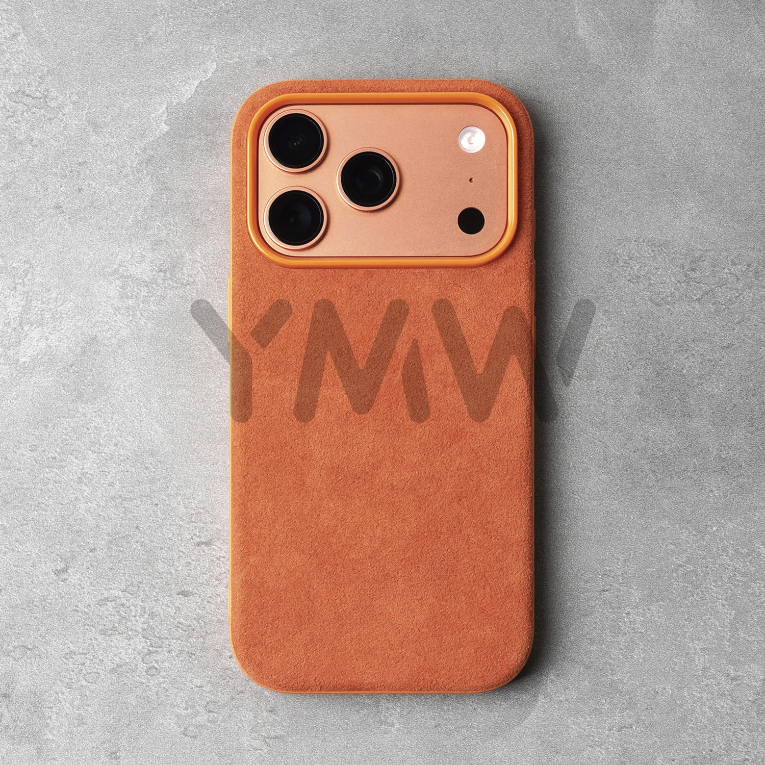 for ALCANTARA Case for iPhone 18 17 16 15 Pro Max Supercar Same Suede Leather Compatible with MagSafe Business Luxury Cover