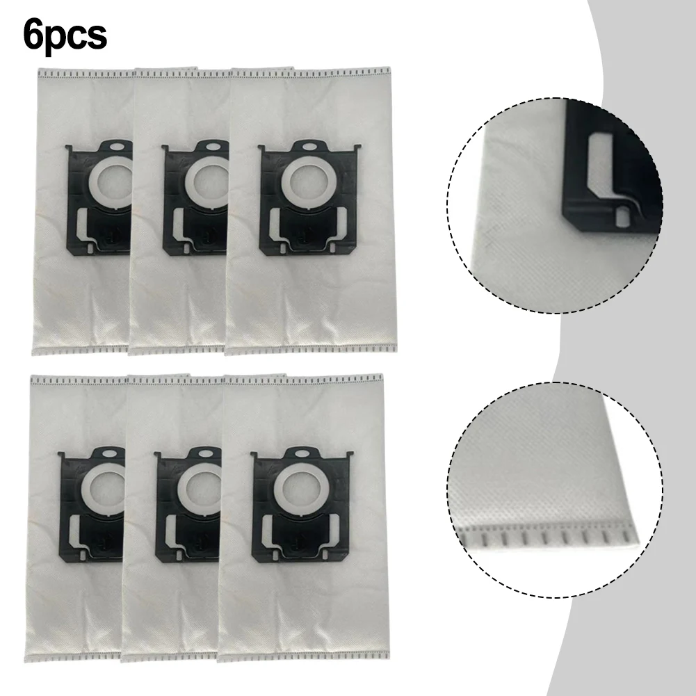 

For E201S For FC8202 Replacement Dust Bags 29.5*16.5CM 29.5*16.5CM Size 6 Dust Bags Included Easy To Remove And Replace