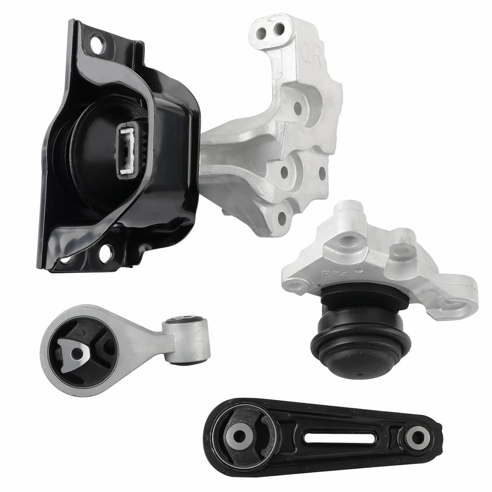 4-Piece Engine Mounts for 2008-2015 Nissan Rogue Fwd 2.5L Em-9452 Em-9453 Em-9856 Em-10092