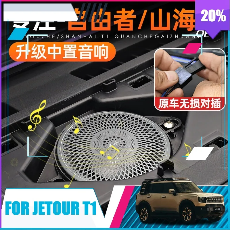 Center Console Trim for Jetour T1 Interior Trim Accessories Automotive Interior Accessories Custom