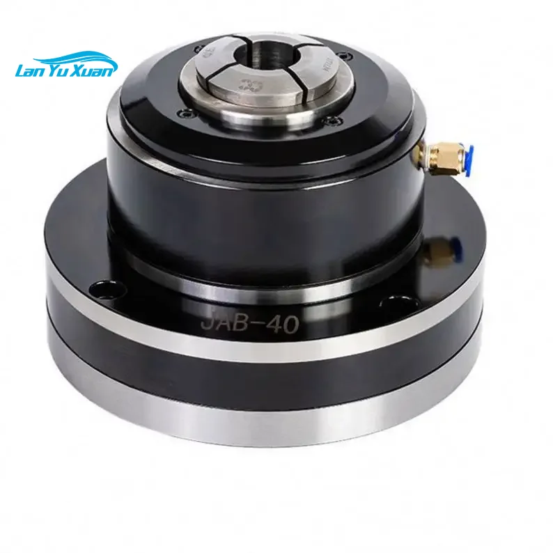 

TEBAK Rotary JAB air pneumatic collet chuck Cylinder Integrated Air Collet Chuck JAB-15 JAB-25 JAB-40 chuck