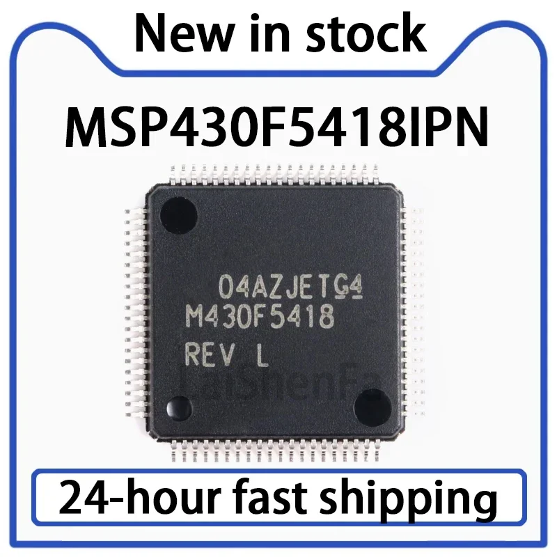 1PCS MSP430F5418IPN LQFP80 16 Bit Microcontroller (MCU) in Stock