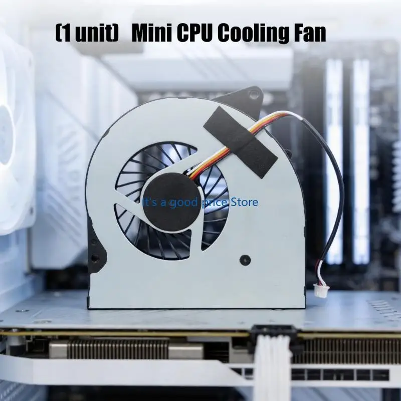 Ventilador refrigeración CPU, 5V, 0,5a, 4 pines, refrigeradores CPU para ordenador portátil, radiador para Magician