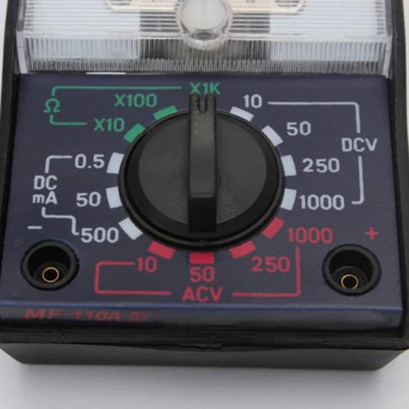 

DC/AC 1000V Voltmeter 250mA Ammeter 1KΩ Resistance Meter Analog Multimeter Portable Voltmeter Ammeter Multi Meter Teste