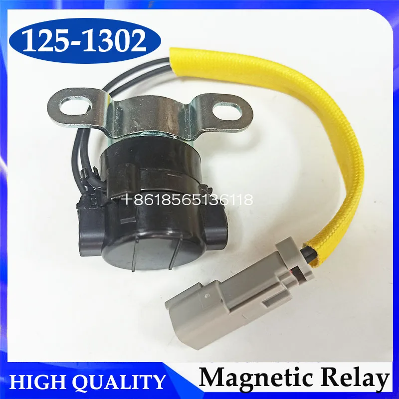 

24V Magnetic Switch Relay Assembly 125-1302 1251302 118-3534 1183534 for 320C 329D 345D 525 545 525C 545C 515 535C Engine 3516B