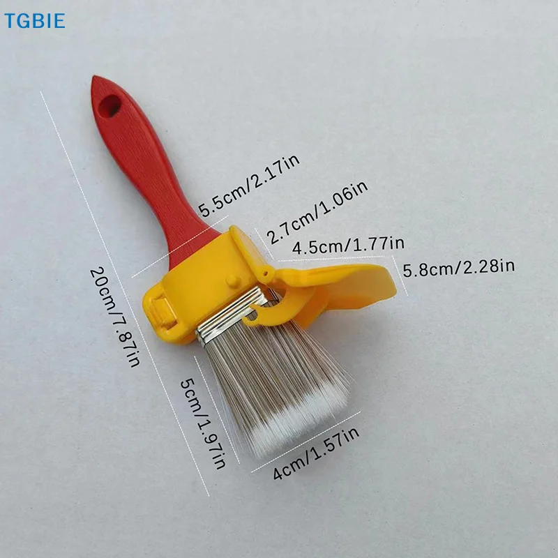

Многофункциональная кисть для покраски Edger Paint Brush, разделитель цветов, кисть для внутренних работ, для стен и потолков, инструмент для латексных красок