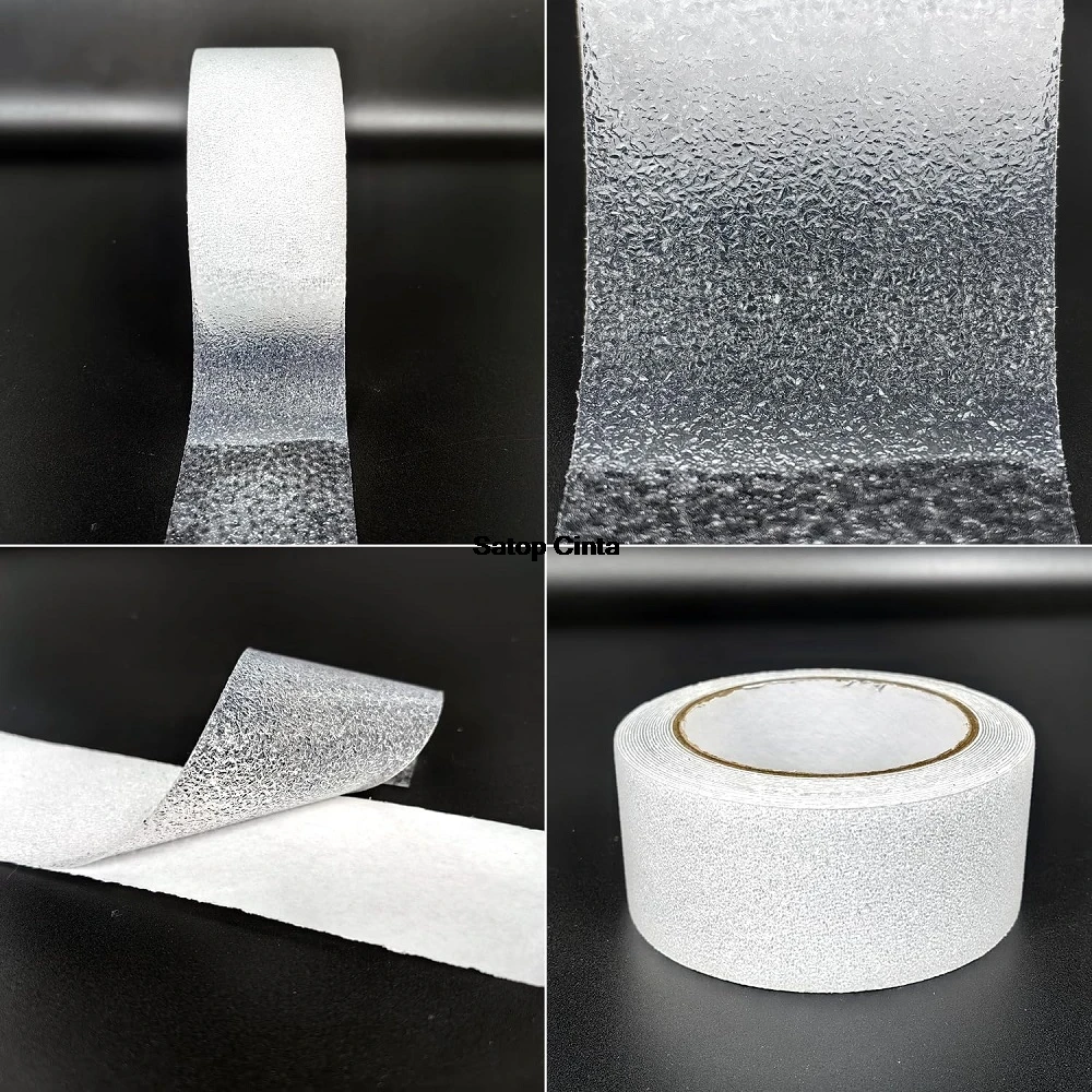 4inch*16FT Transparent Anti Slip Tape Non-Slip Best Grip Friction Abrasive Self-AdhesiveTraction Stickers For Tubs Boats Stairs