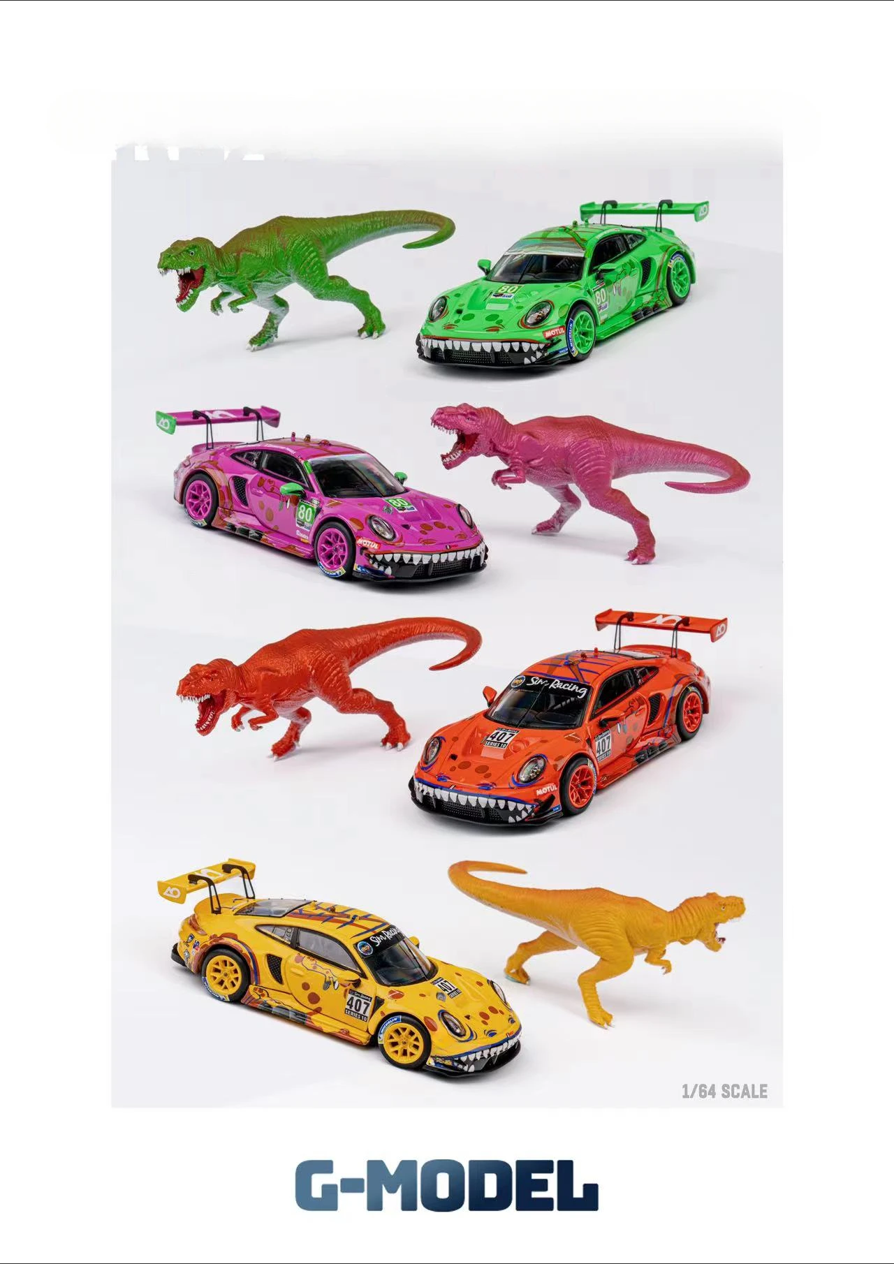 **Pre-order **G Model 1:64 REXY Dragon Diecast Model Car