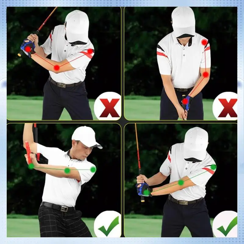 

ABHQ-Golf Trainer, Golf Swing Trainer Auxiliary Tool Swing Training Rod Indoor Practice Stick
