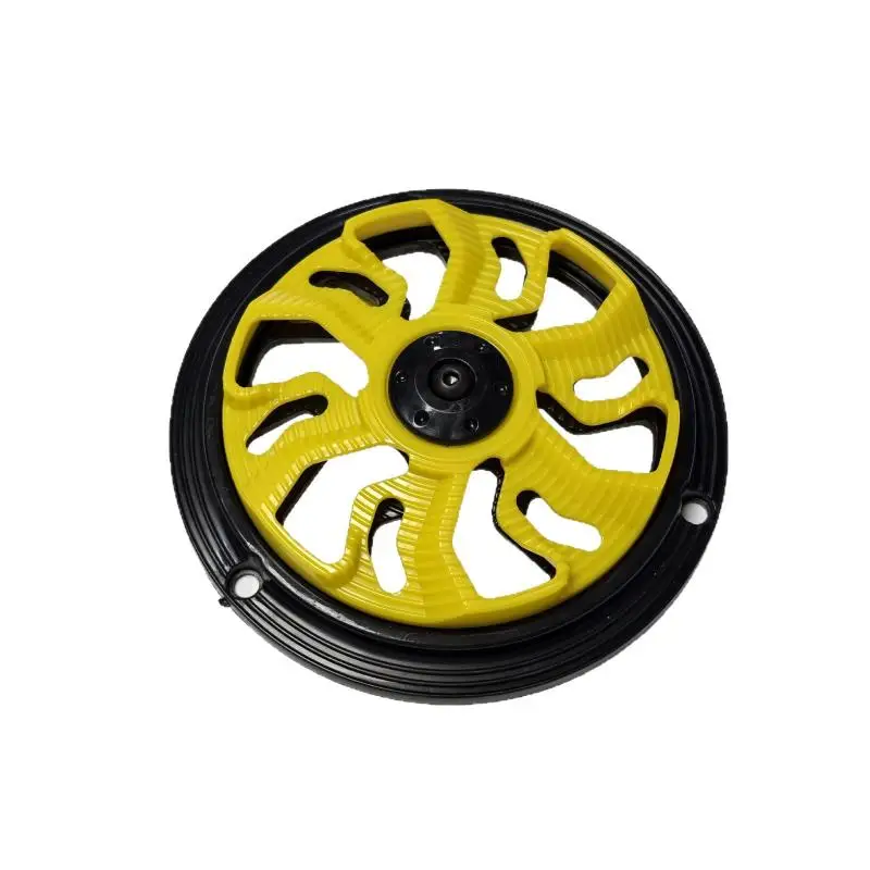 Universal Motorcycle Rotating Fan Cover Impact Resistant Plastic Spinner Radiator Protector for Professional Motocross Races