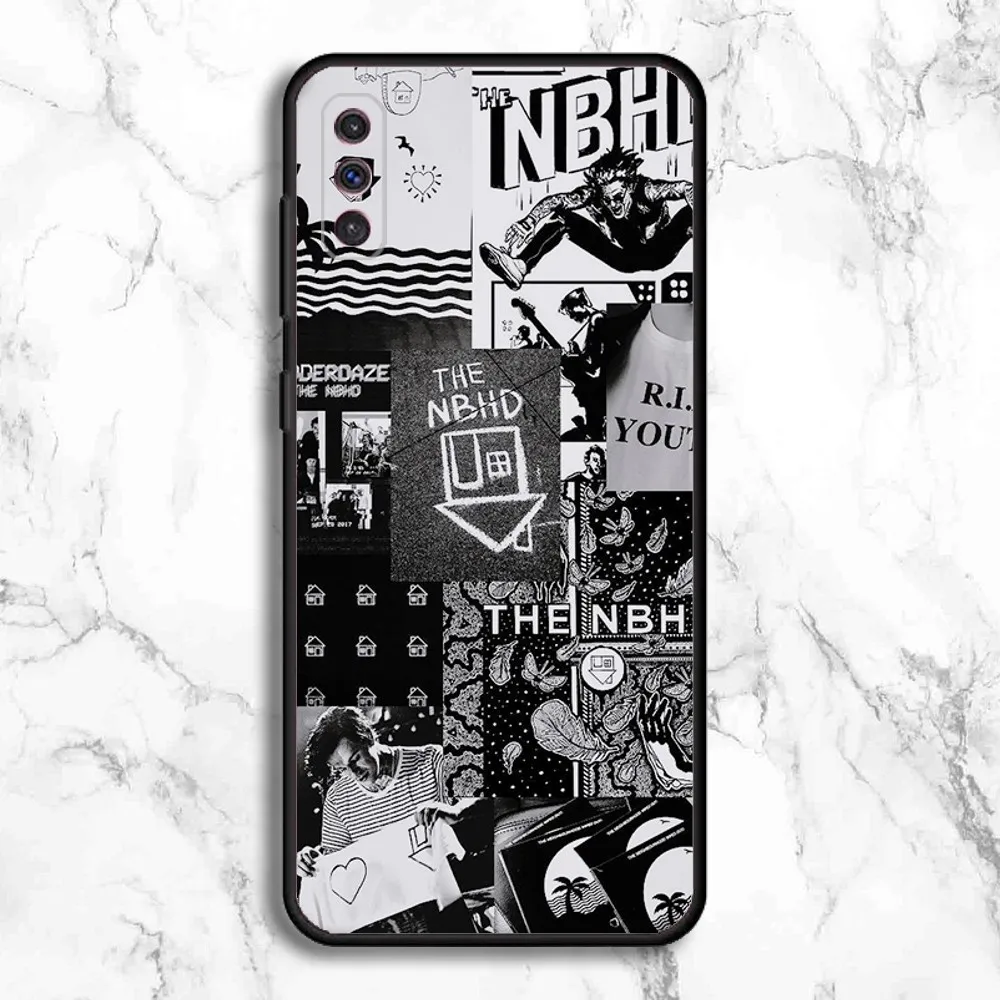 Band The N-Neighbourhood Phone Case For Samsung Galaxy A13,A21s,A22,A31,A32,A52,A53,A71,A80,A91 Soft Black Phone Cover