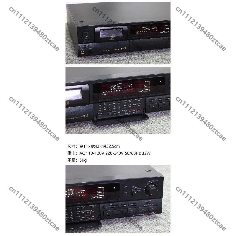 DAT Digital Audio Tape Recording Storage Card Holder for Audiophile and Studio Use