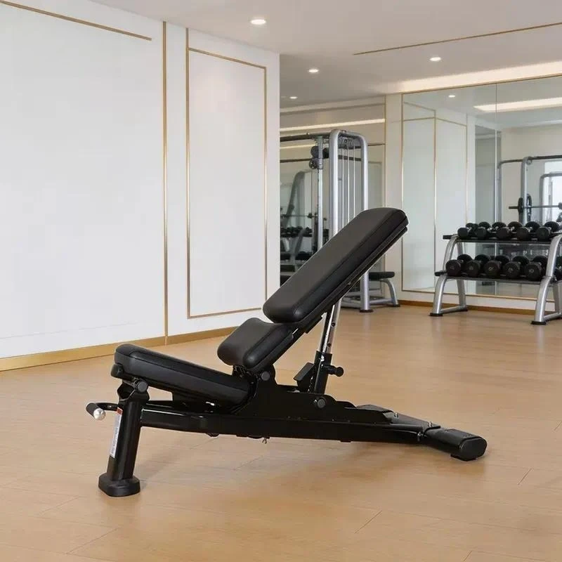 Commercial Grade Adjustable Fitness Stool Multifunctional Weightlifting Bench for Gym Home Workout Strength Training