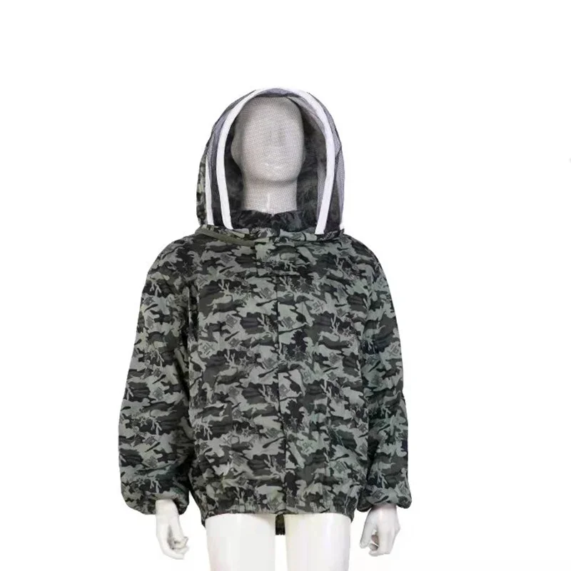 Beekeeping Suit Foldable Beekeeping Protective Veil Jacket Double Zippered Suit Bee with Hat Equipment view 3