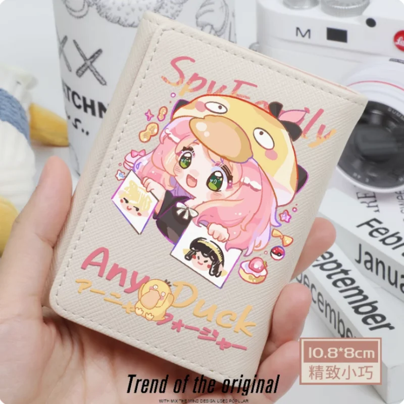 

Anime Spy Family Anya Forger Wallet Women's Fold Bag Multi Card Large Capacity Fashion Wallet Gift