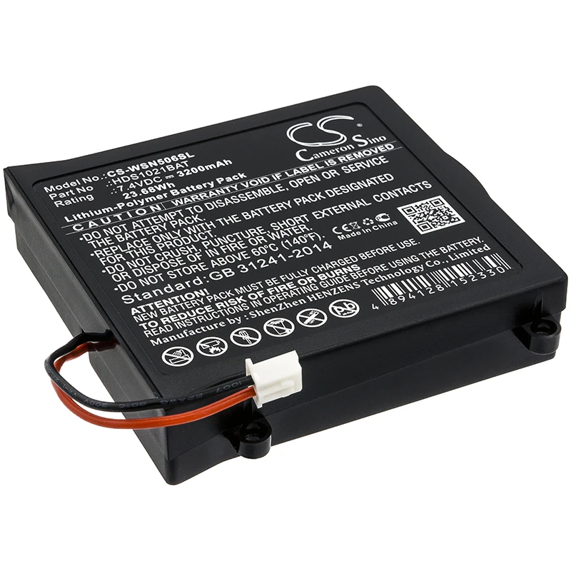 

GW Instek GDS-122 Series Oscilloscope Battery Li-Polymer 7.4V 3200mAh Replacement