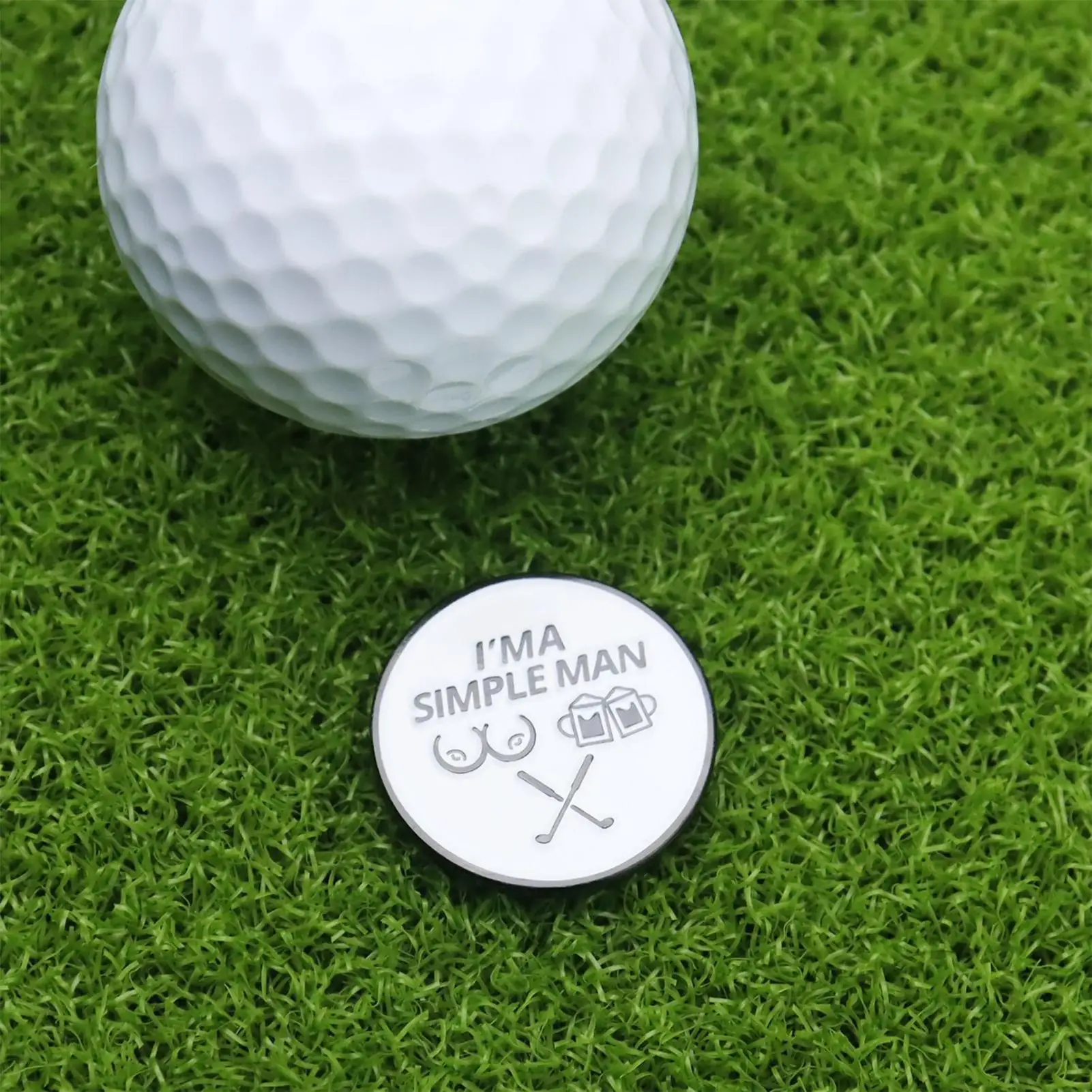 

Hat Clip Ball Marker Magnetic Golf Holder For Hat Metal Ball Marker Clip For Match Outdoor Indoor Course Practice Range